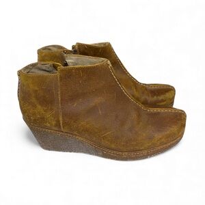 OluKai Brown Wedge Shoes